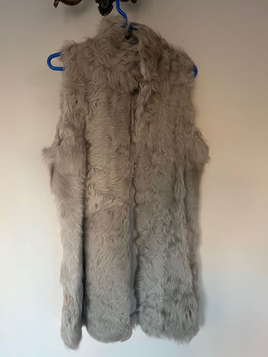 Vesta din blana naturala din miel