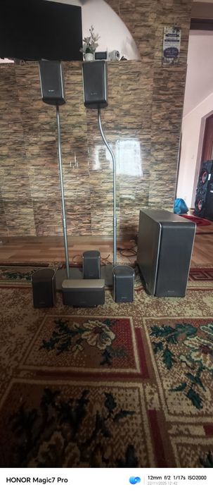 Sistem 5.1 sony dvd JVC Deck Akai