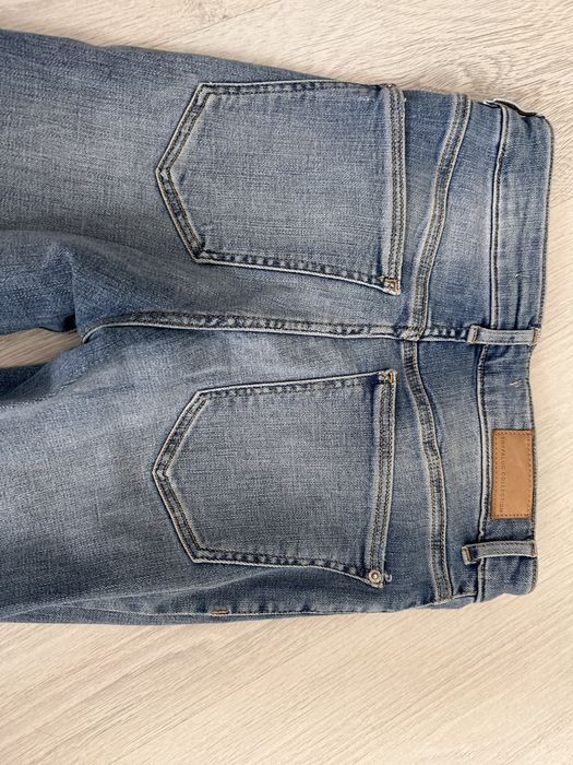 Дънки с висока талия skinny ZARA