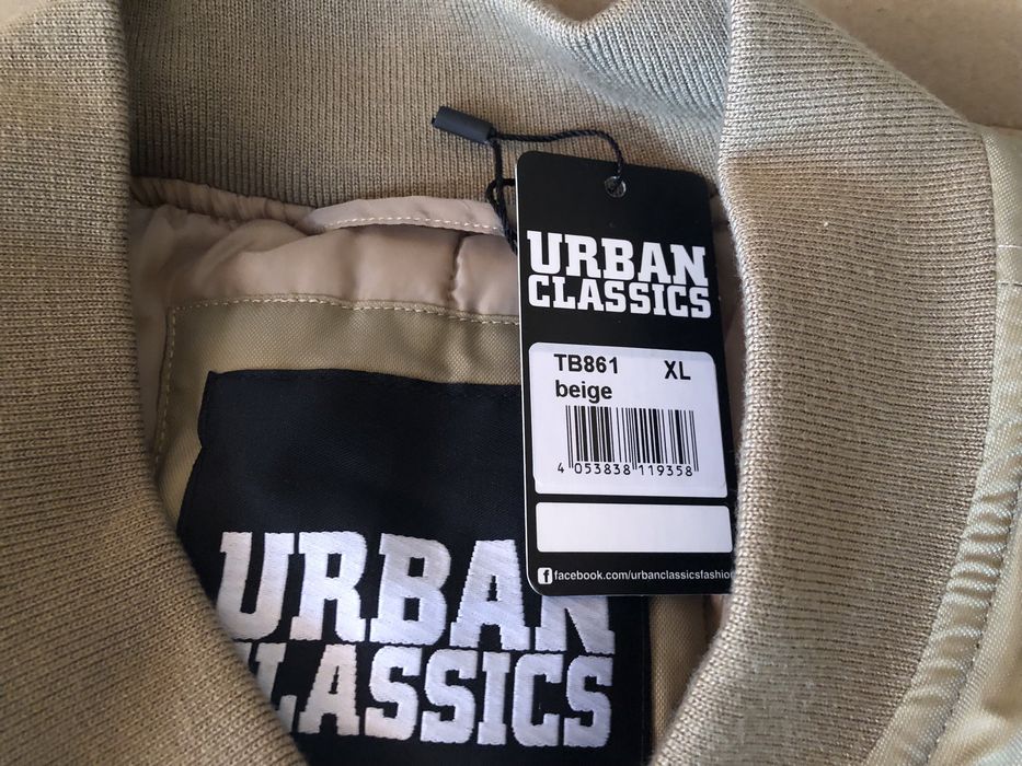 Urban Classics Basic Bomber Jacket мъжко зимно бомбър яке - S