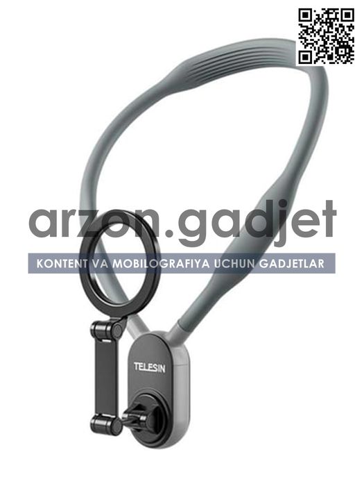 Магнитное крепление на шею для смартфона, TELESIN АКЦИЯ