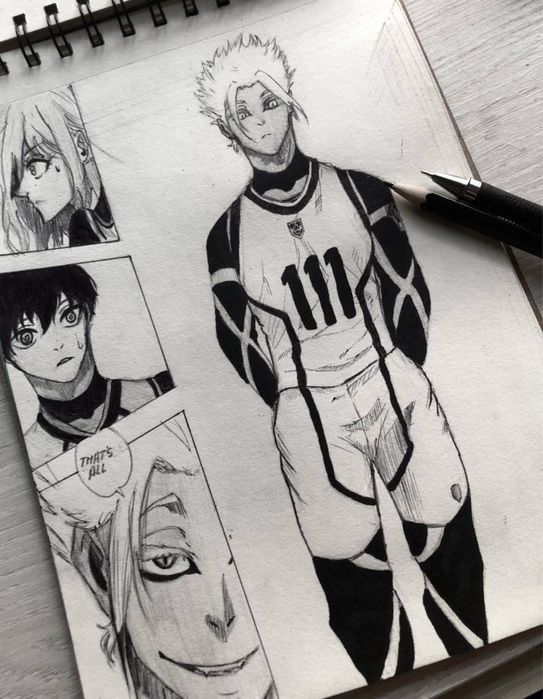 Аниме рисунки на заказ