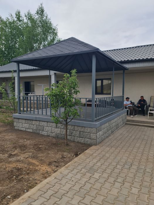 Навесы. Заборы. Крыши.