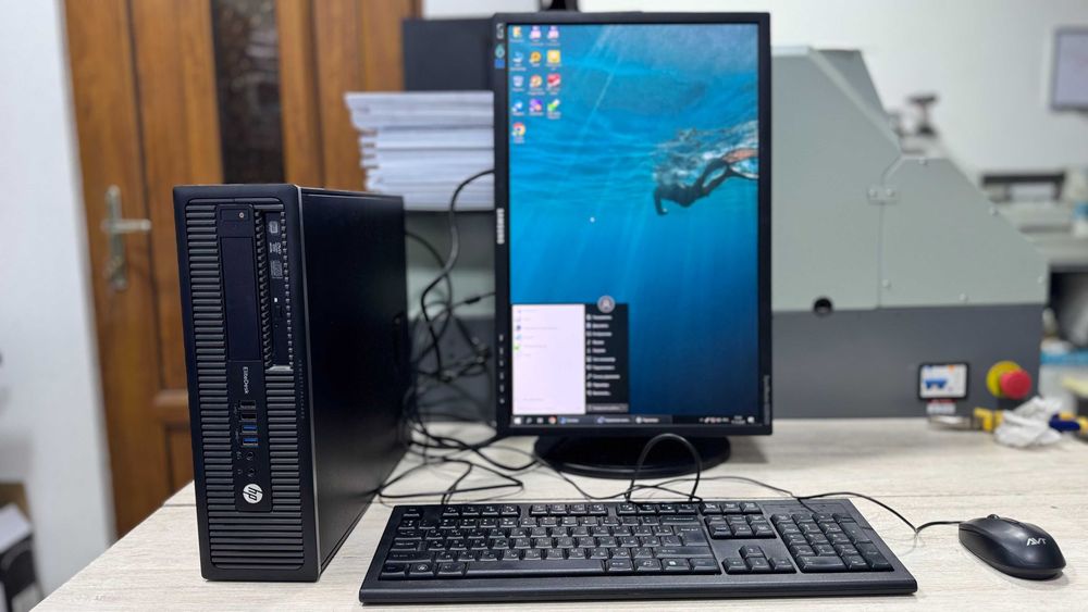 Hp компьютер белая сборка i5-4590