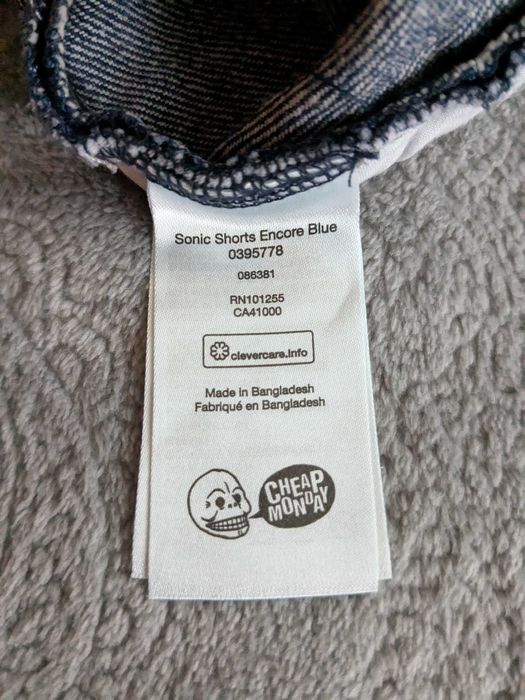 Pantaloni scurti - Cheap Monday - Sonic Encore Blue