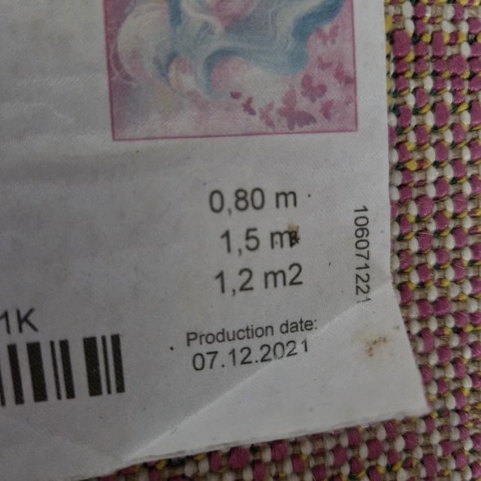 Covor Sintelon Play Princess 150 cm × 80 cm . Fetițe