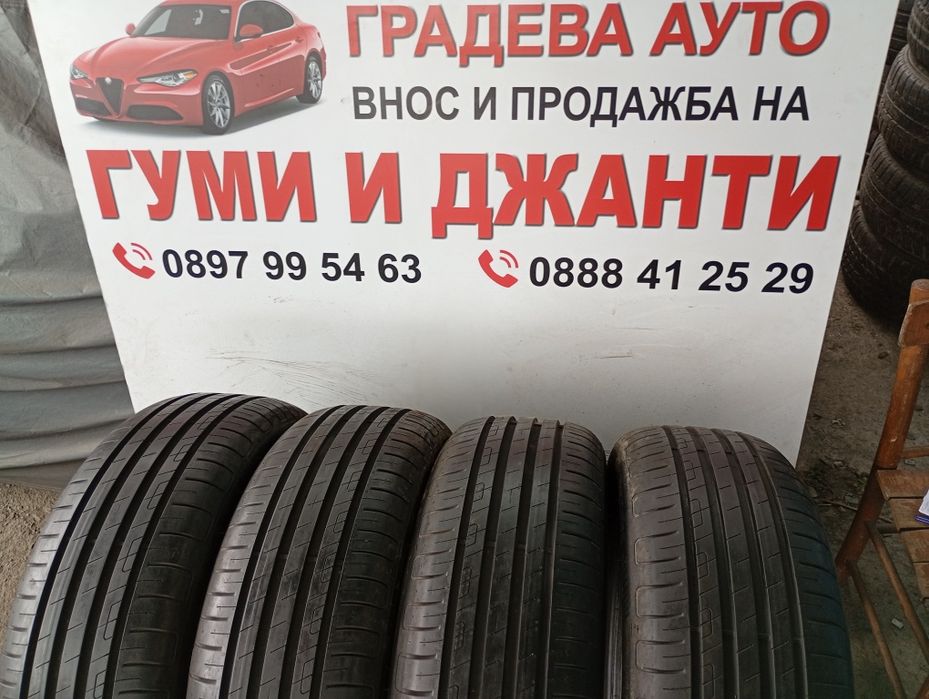 Почти нови 4бр.205/55/17 Goodyear EGP dot4220