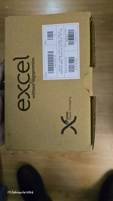 Conectori RJ45 Excel Cat6a FTP