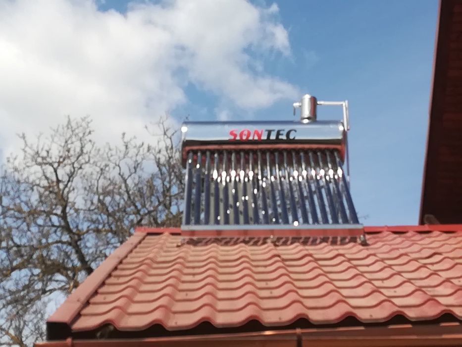 Montaj panou solar (apa calda)