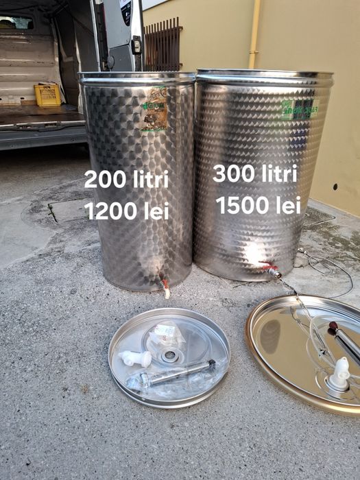 Butoi inox pentru vin