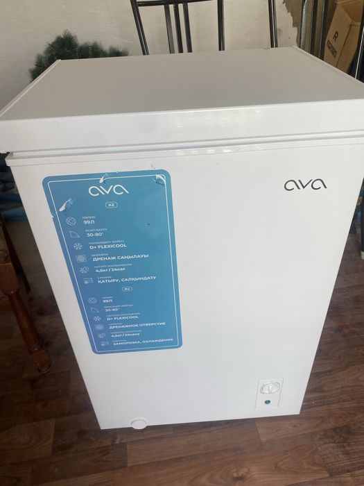 Продается морозильник ava