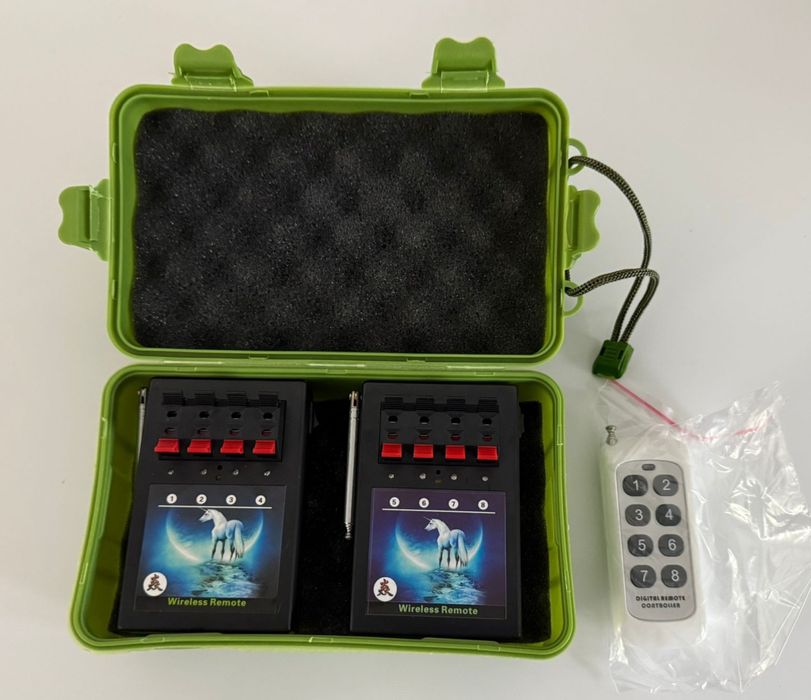 Sistem wireless declanșare artificii