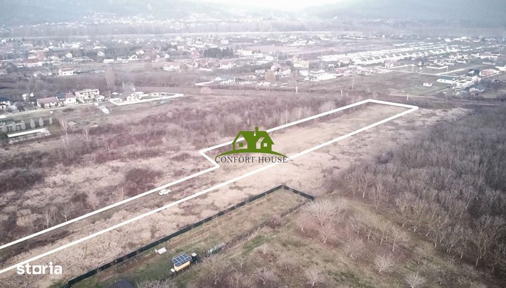 Teren Intravilan -plat-utilitati- Bujoreni la 3km de Nord RM.VL