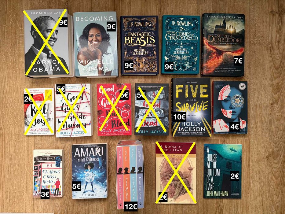 Книги (Rebecca Yarros, Nora Roberts, Deborah Harkness и др.)