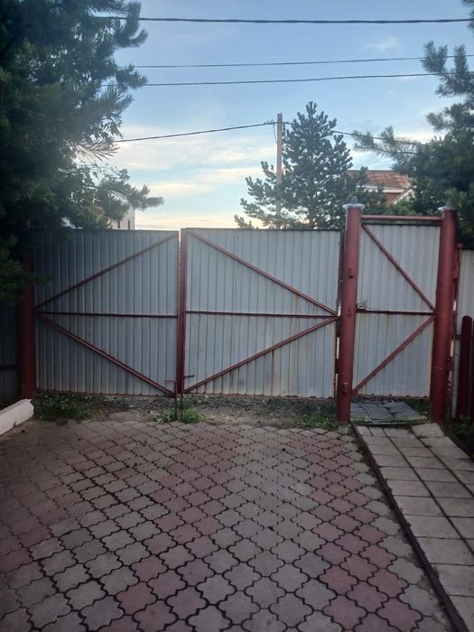 Ворота со столбами