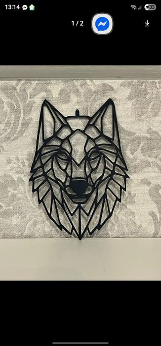 Лед лампа с вълк