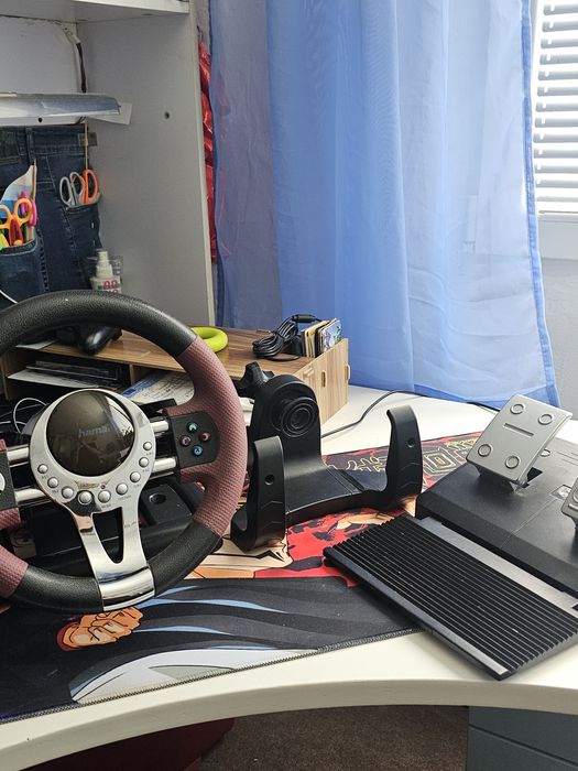 Гейминг Волан Hama Racing Wheel "Thunder V5" USB