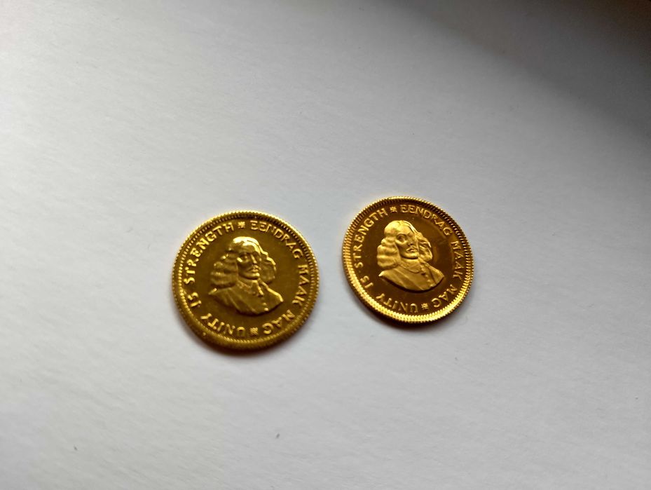 Продавам монети Южна Африка, 1 Ранд - rand. НЕЦИРКУЛИРАЛИ!