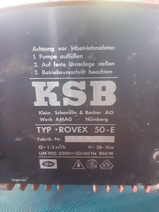 Pompă de grădină KSB.GER.