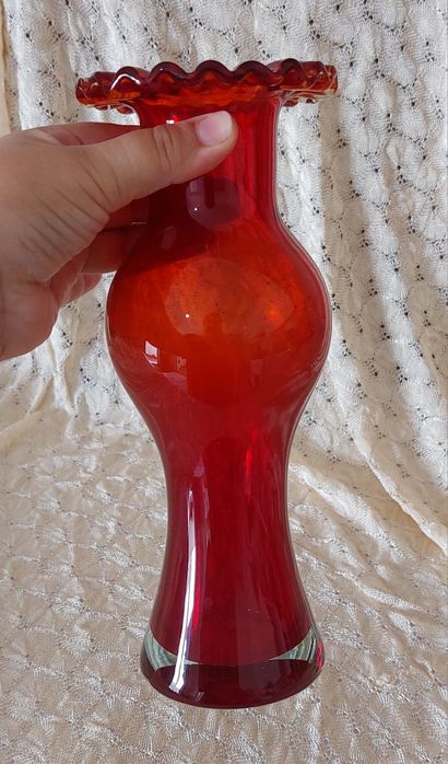 Ваза и Рог хрусталь для вина