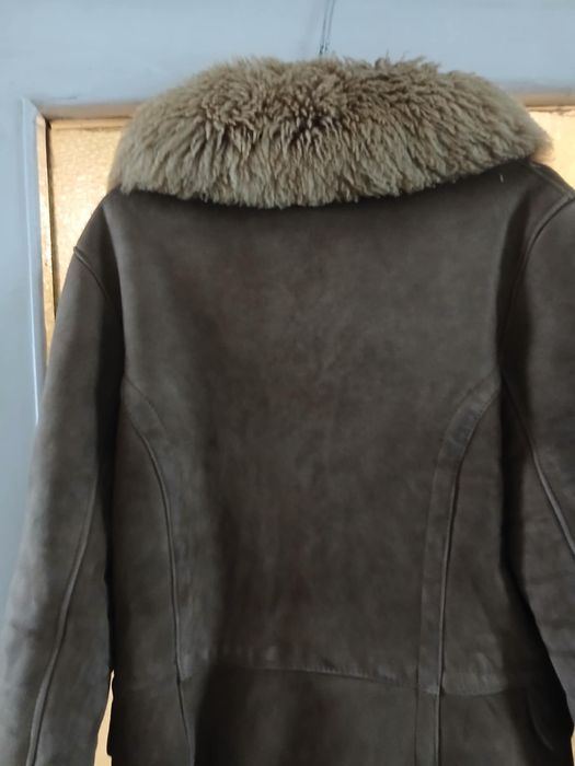 Дамски кожух от естествена кожа