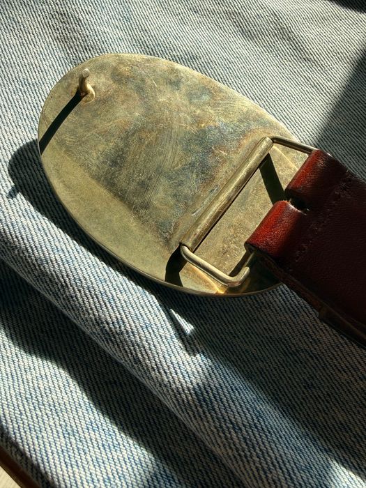 Уникален колан от Мексико със СКОРПИОН и седеф – ръчна изработка