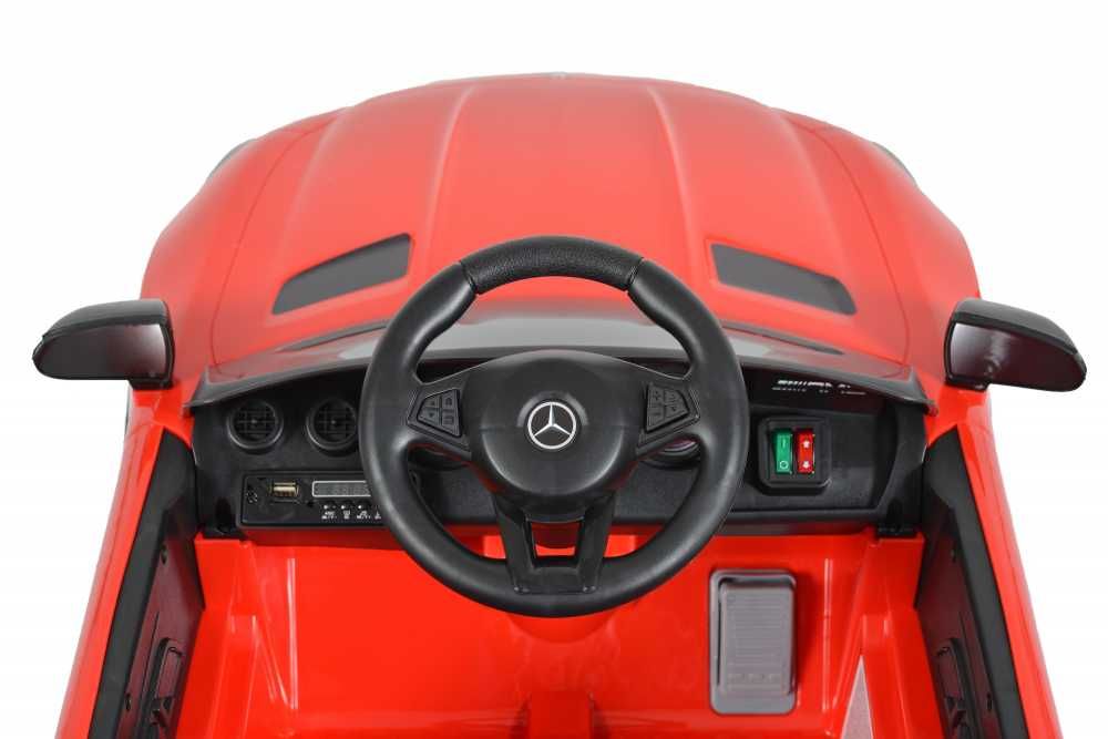 Masinuta electrica copii roti EVA 12VLicenta Mercedes AMG GTR Black