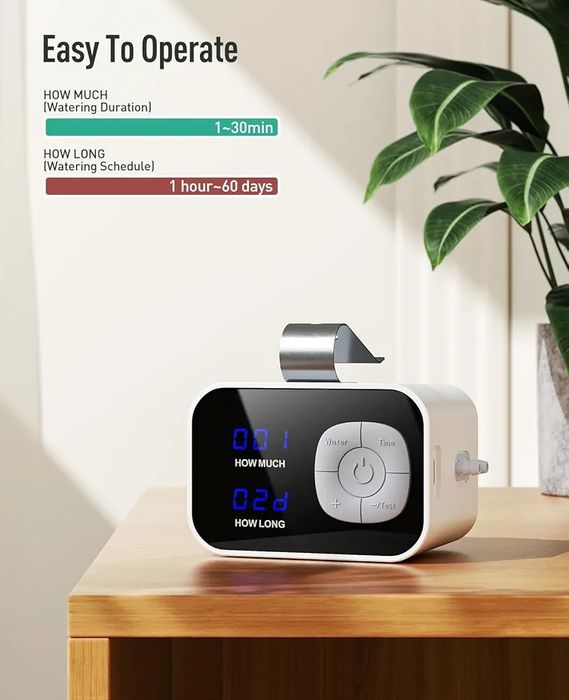 Sistem de irigare/udare programabil cu acumulator - autonomie 60 zile