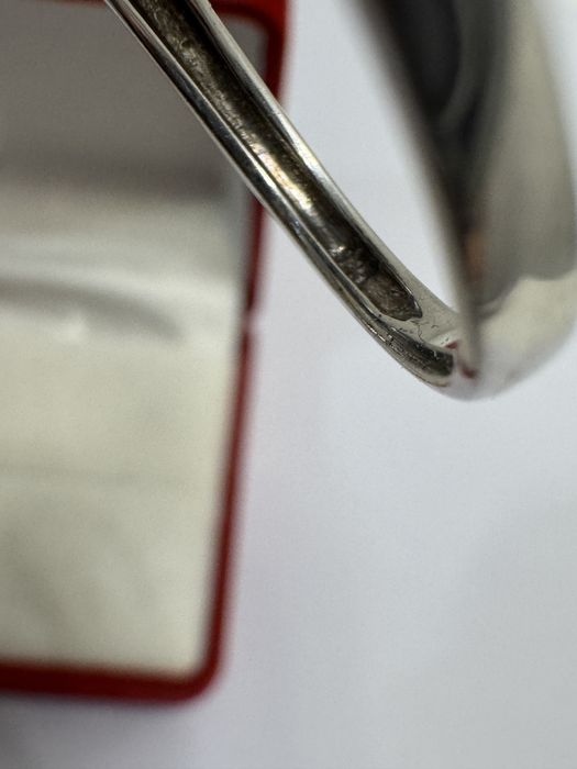 Inel argint 925 cu perla neagra si aquamarine.