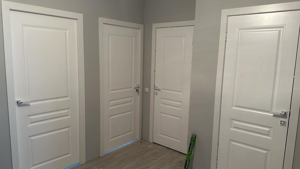 Установка дверь есик койамыз