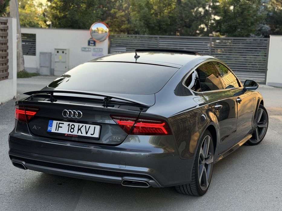 Audi A7 3.0d 272CP S-Line Plus •Trapa•Night Vision•Camere 360•Matrix•Variante