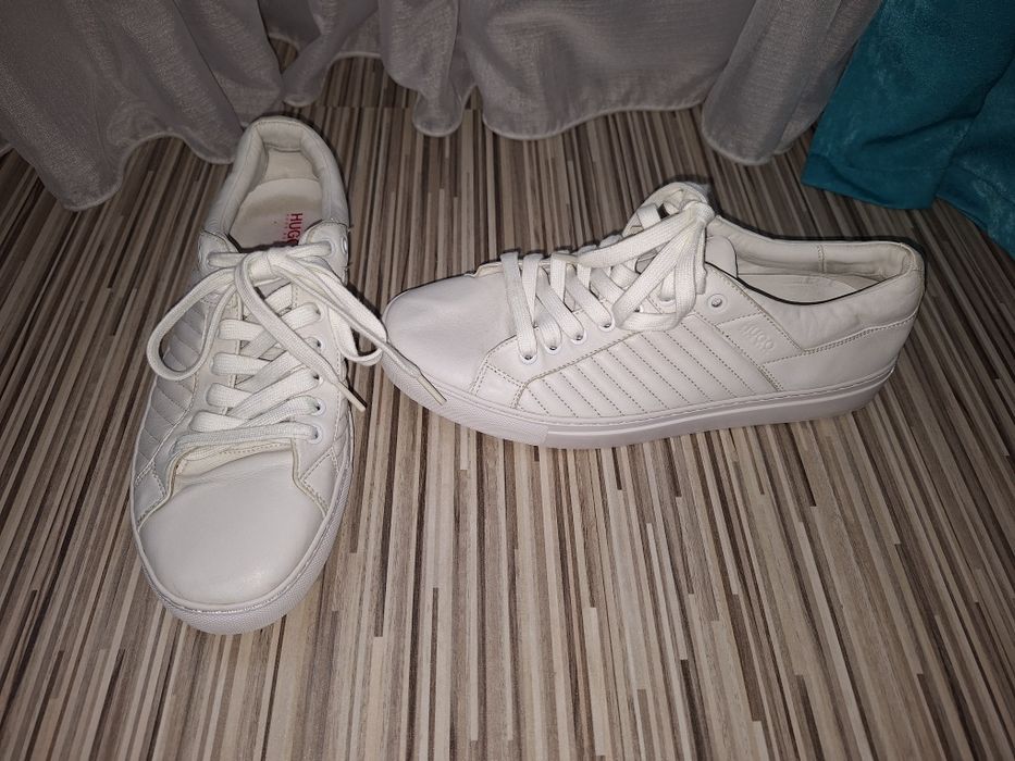 Adidași/sneakers piele Hugo Boss mărime 44 ca noi.