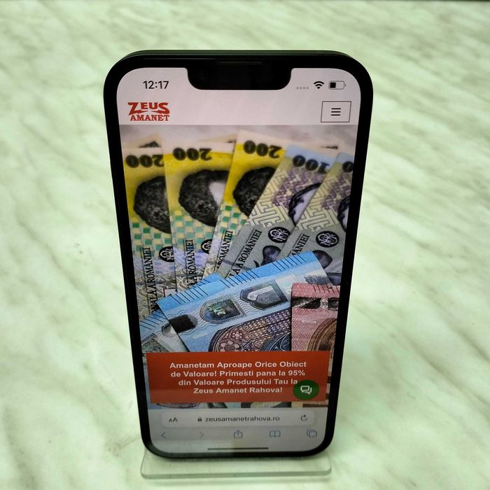 Telefon Apple iPhone 14 Negru 128GB 93%bat Zeus Amanet Rahova 29400