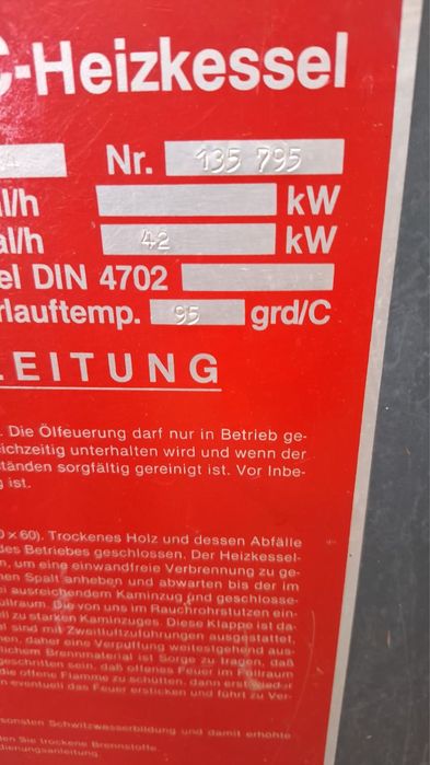 Centrala pe lemne Guntamatic 42kw made Germania