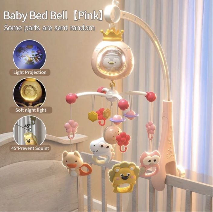 Carusel muzical bebe