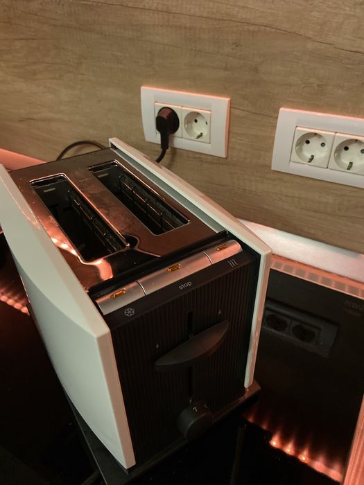 Prajitor de paine Braun MultiToast HT 400, 2 Felii, Alb