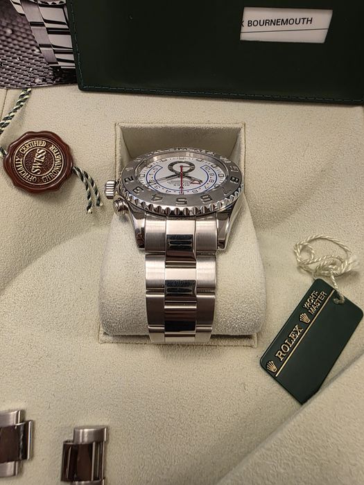 Rolex Yacht-Master II aur alb 116689