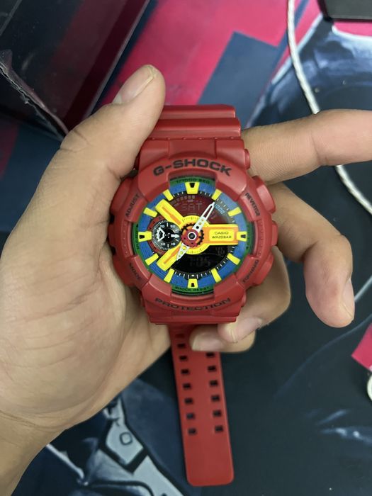Casio G-Schok Red