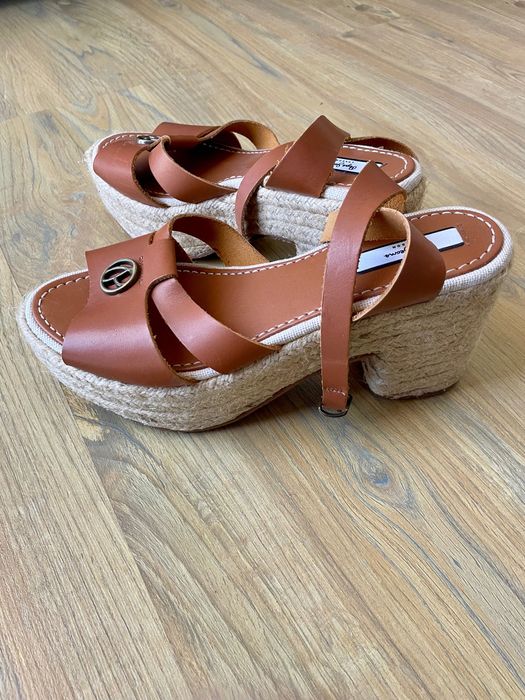 Sandale piele Pepe Jeans