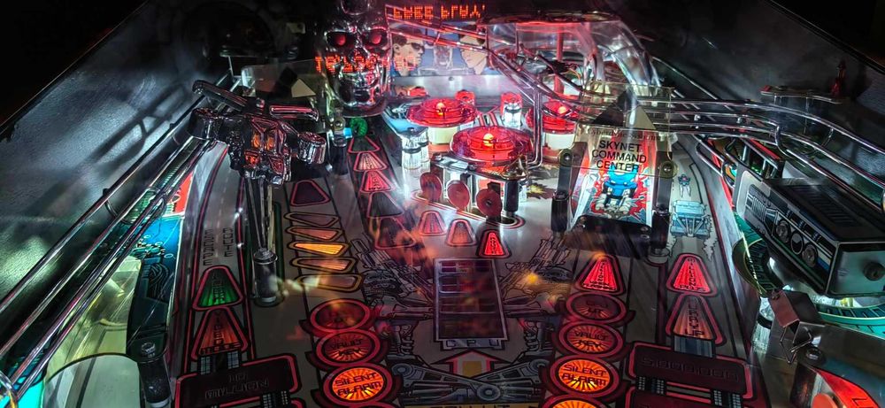 Pinball Flipper Terminator 2 Judgement day
