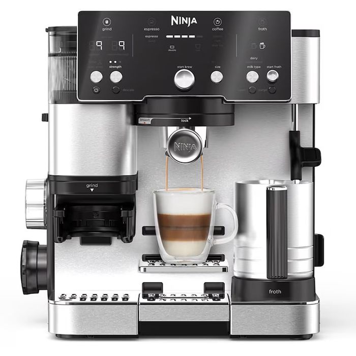 Espressor semi-automat 2in1 Ninja Luxe Cafe Essential ES501EU 1650W