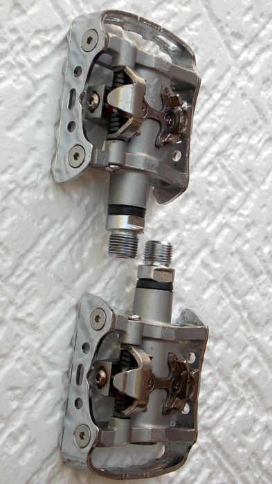 pedale SPD Shimano PD-M324 bicicleta mtb duraluminiu sosea