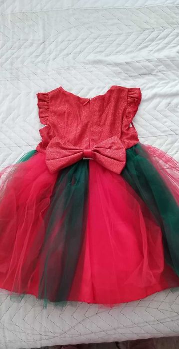 Рокля с лента за глава размер 92