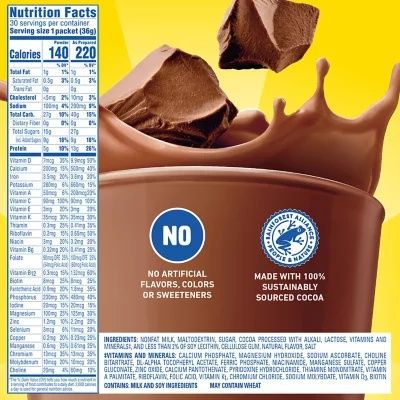 Carnation Breakfast Essentials Nutritional Powder Drink Mix, Chocolate