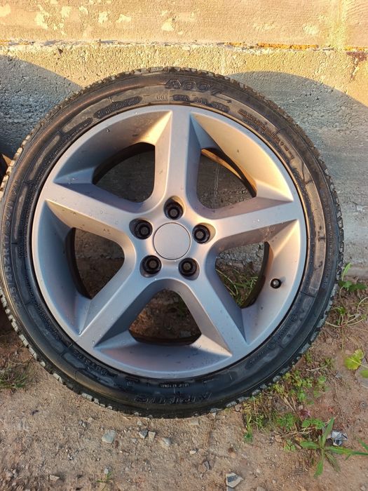 Jante Opel 17 inch cu anvelope 225/45/r17 de vara
