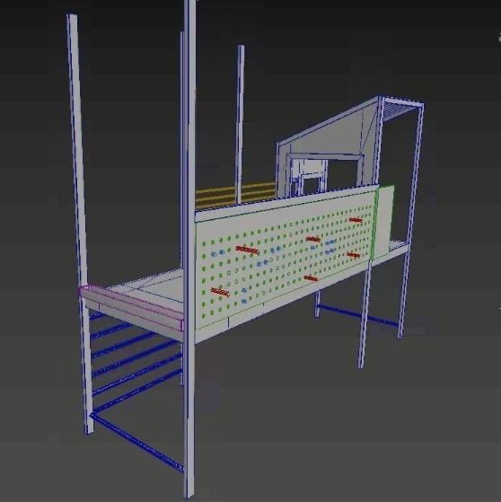 Домик и стенка для ребенка