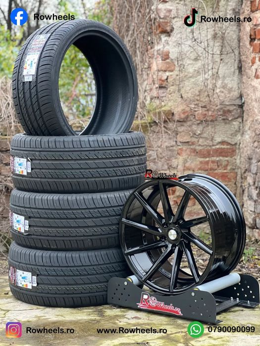 Jante BMW19 R19 BMW F01 F02 F10 F12 F13 E60 E90 F30 F31 E90 E91 Seria 5 seria7 Roti Model Vossen CVT Concave Roti cu anvelope vara sau iarna