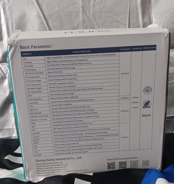 Filament pentru imprimantă 3D