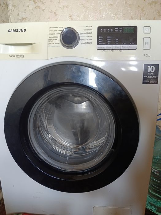Полисом и стиральная машина