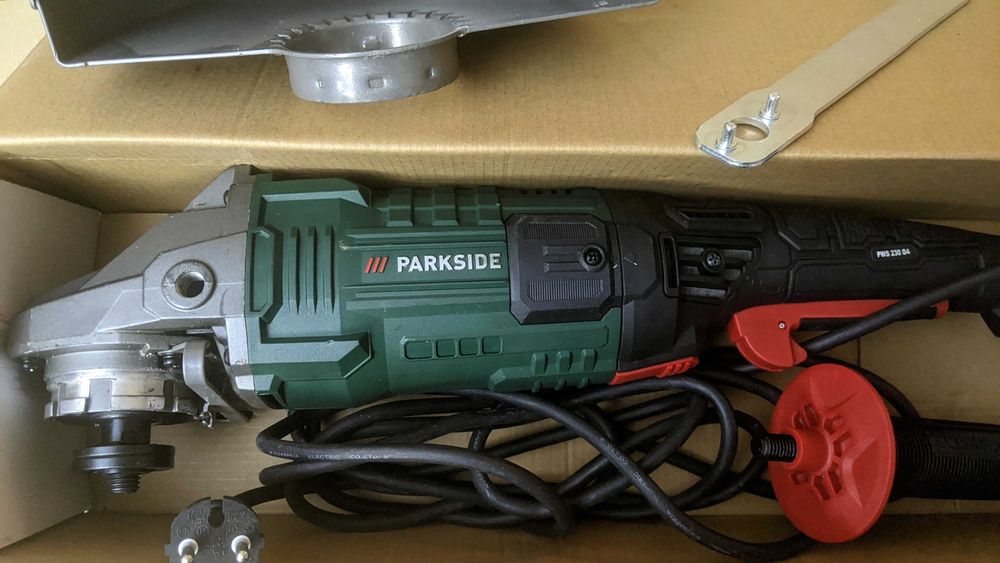 Нов Parkside 2000W Немски Ъглошлайф 200mm Ракета Рязане Пилене Шкурене